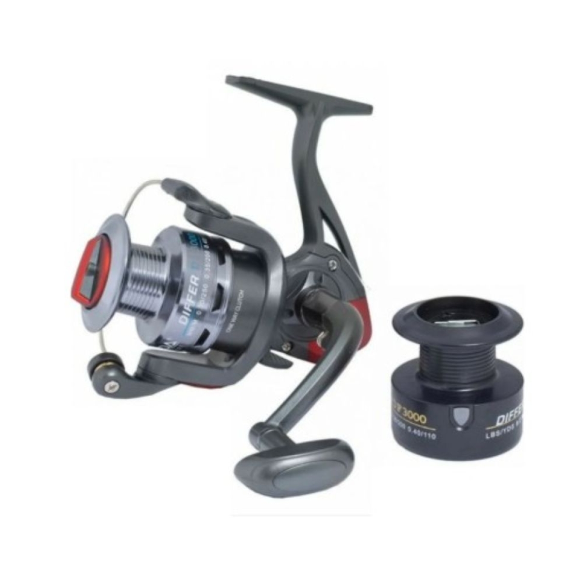 Kaida DF4000 Μηχανισμός Ψαρέματος για Spinning