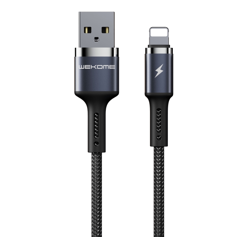 Καλώδιο Φόρτισης Και Δεδομένων USB-A Σε Lightning 1m 3A Wekome WDC-128