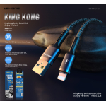 Καλώδιο Φόρτισης Και Δεδομένων USB-A Σε Lightning 1m 3A Wekome WDC-128