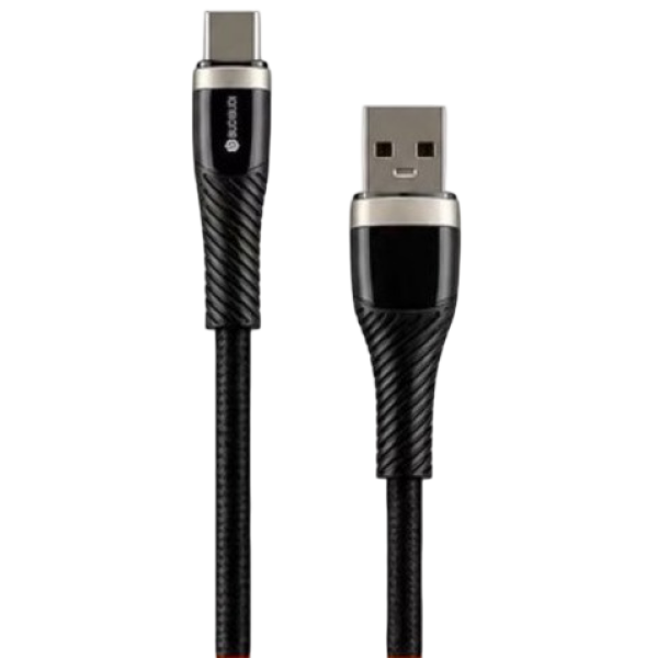 Καλώδιο Φόρτισης USB σε Type-C Fast Charging 1.2m BUDI-004