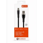 Καλώδιο Φόρτισης USB σε Type-C Fast Charging 1.2m BUDI-004