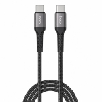 Καλώδιο Γρήγορης Φόρτισης Hoco DU25 Type-C σε Type-C 100W 2M