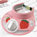 Καπέλο Visor Με USB Ανεμιστήρα Και UV Προστασία 55014-2 - Image 7