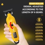 Kemei KM-1693 Κουρευτική Μηχανή – 7000 RPM LED