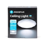 LED Φωτιστικό Οροφής 12W Aigostar 1300lm 6500K