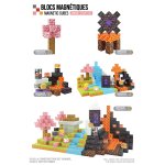 Μαγνητικά Τουβλάκια Cherry Blossom 84 Τεμαχίων Magnetic Cubes Pixel World B39 - Image 5