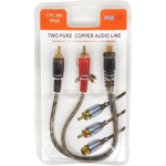 Μετατροπέας Ήχου RCA Female Σε 2x RCA Male PerVoi CTC-300 - Image 2