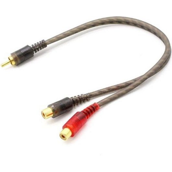 Μετατροπέας Ήχου RCA Female Σε 2x RCA Male PerVoi CTC-300