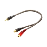 Μετατροπέας Ήχου RCA Male Σε 2x RCA Female CTC-301