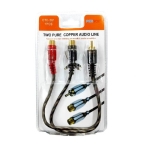Μετατροπέας Ήχου RCA Male Σε 2x RCA Female CTC-301 - Image 2