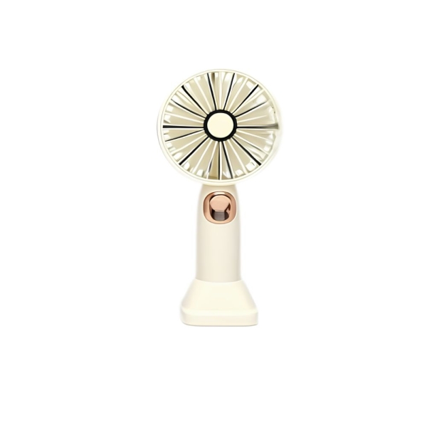 Mini Ανεμιστηράκι Χειρός USB Επαναφορτιζόμενο με Βάση HX13A