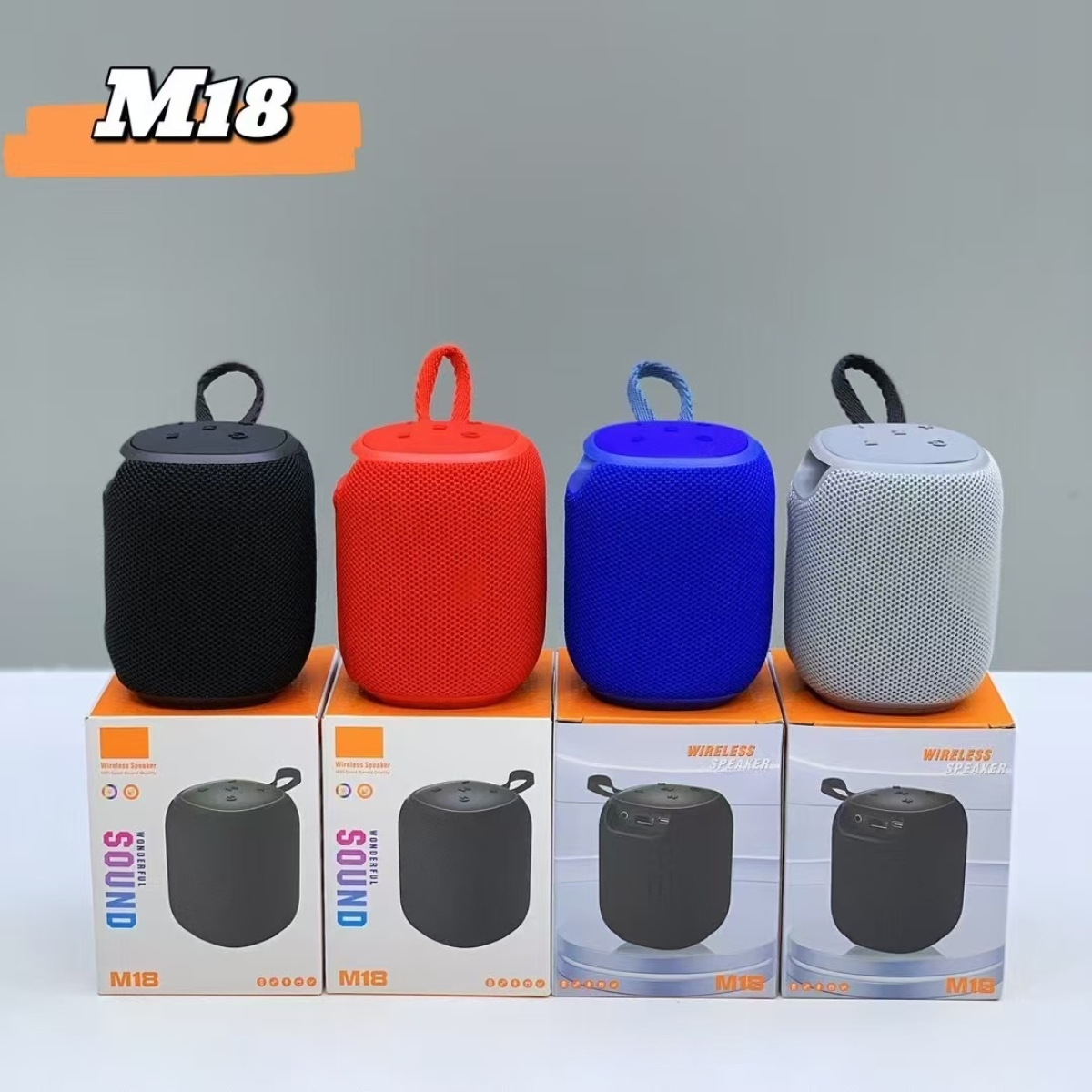Mini Bluetooth Ηχείο 5W Φορητό Wireless Speaker για Outdoor & Party M18 - Image 3