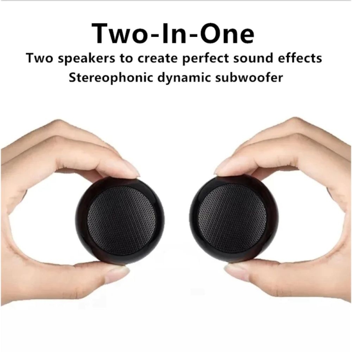 Mίνι Επαναφορτιζόμενο Ασύρματο Ηχείο Bluetooth 3W 5 Χρώματα