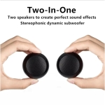 Mίνι Επαναφορτιζόμενο Ασύρματο Ηχείο Bluetooth 3W 5 Χρώματα