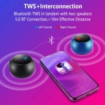 Mίνι Επαναφορτιζόμενο Ασύρματο Ηχείο Bluetooth 3W 5 Χρώματα