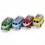 Μινιατούρα Retro Λεωφορείο Diecast 1:43 Με Pull Back Λειτουργία 5313-12 - Image 3