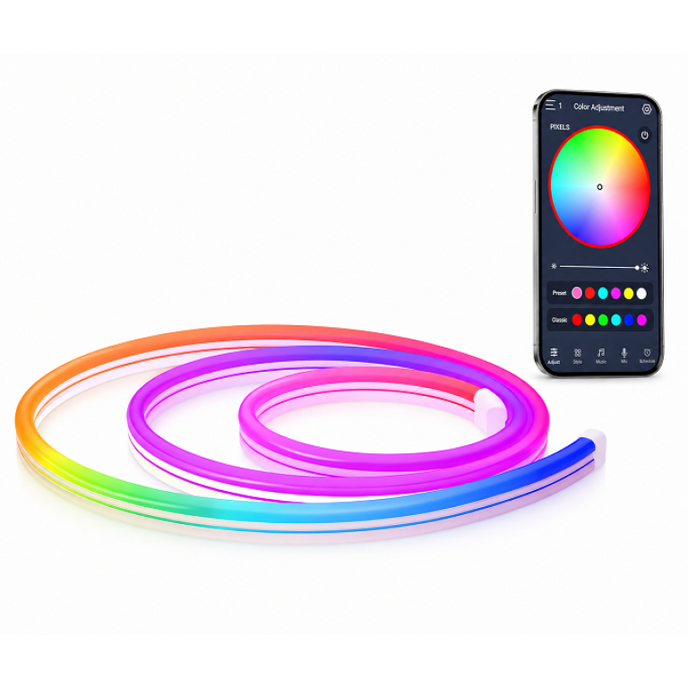 Neon LED Ταινία με APP Control & Music Sync 3M