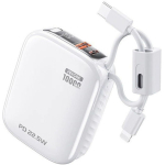 Power Bank 10000mAh 22.5W Με Ενσωματωμένα Καλώδια Type-C Και Lightning Wekome F97 - Image 4