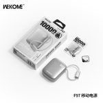Power Bank 10000mAh 22.5W Με Ενσωματωμένα Καλώδια Type-C Και Lightning Wekome F97 - Image 5