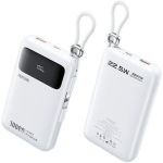 Power Bank 10000mAh Με Ενσωματωμένο Lightning Καλώδιο & Fast Charging Wekome AS-169 - Image 2
