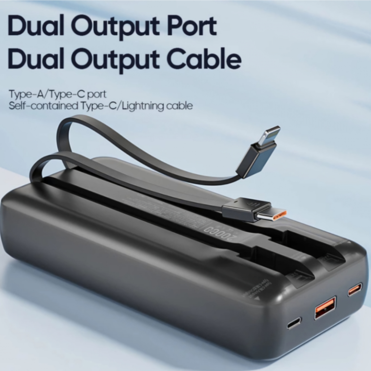 Power Bank γρήγορης φόρτισης 20000mAh Awei P99K - Image 2