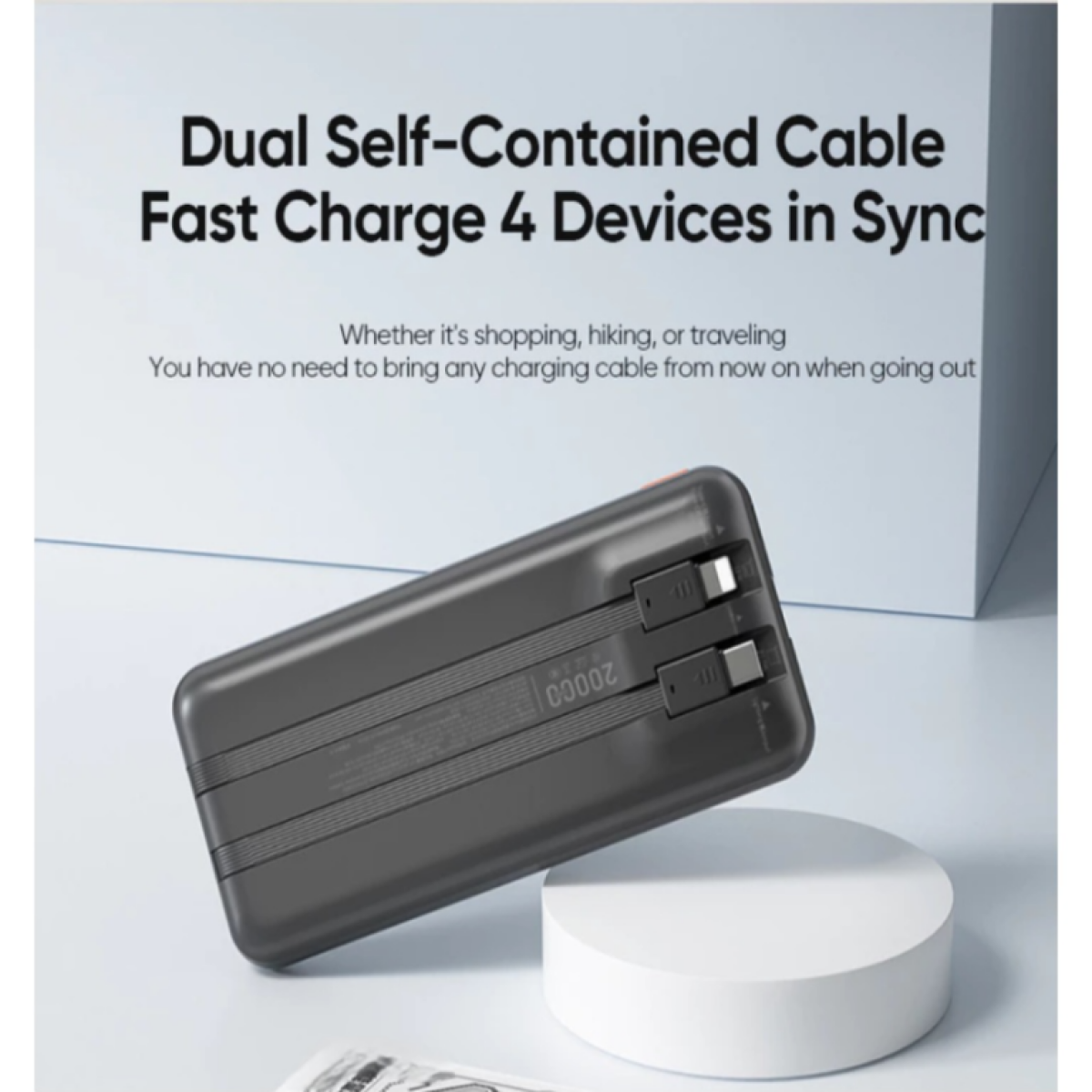 Power Bank γρήγορης φόρτισης 20000mAh Awei P99K - Image 3