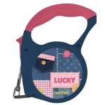 Πτυσσόμενος Οδηγός Σκύλου Lucky Denim 5m