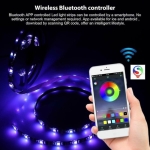 RiXME RGB LED Ταινία 5m με App Control & Τηλεχειριστήριο USB 5V