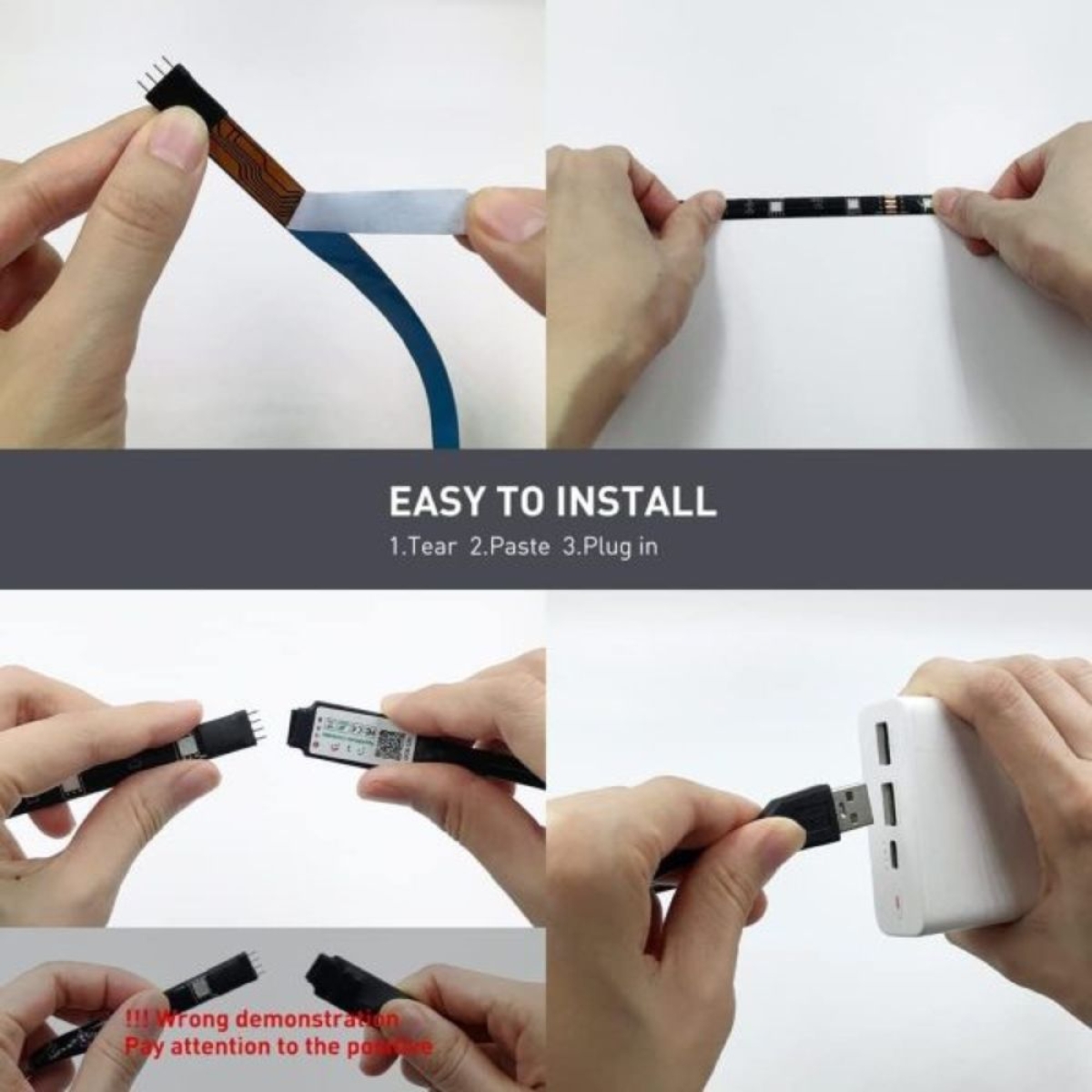 RiXME RGB LED Ταινία 5m με App Control & Τηλεχειριστήριο USB 5V