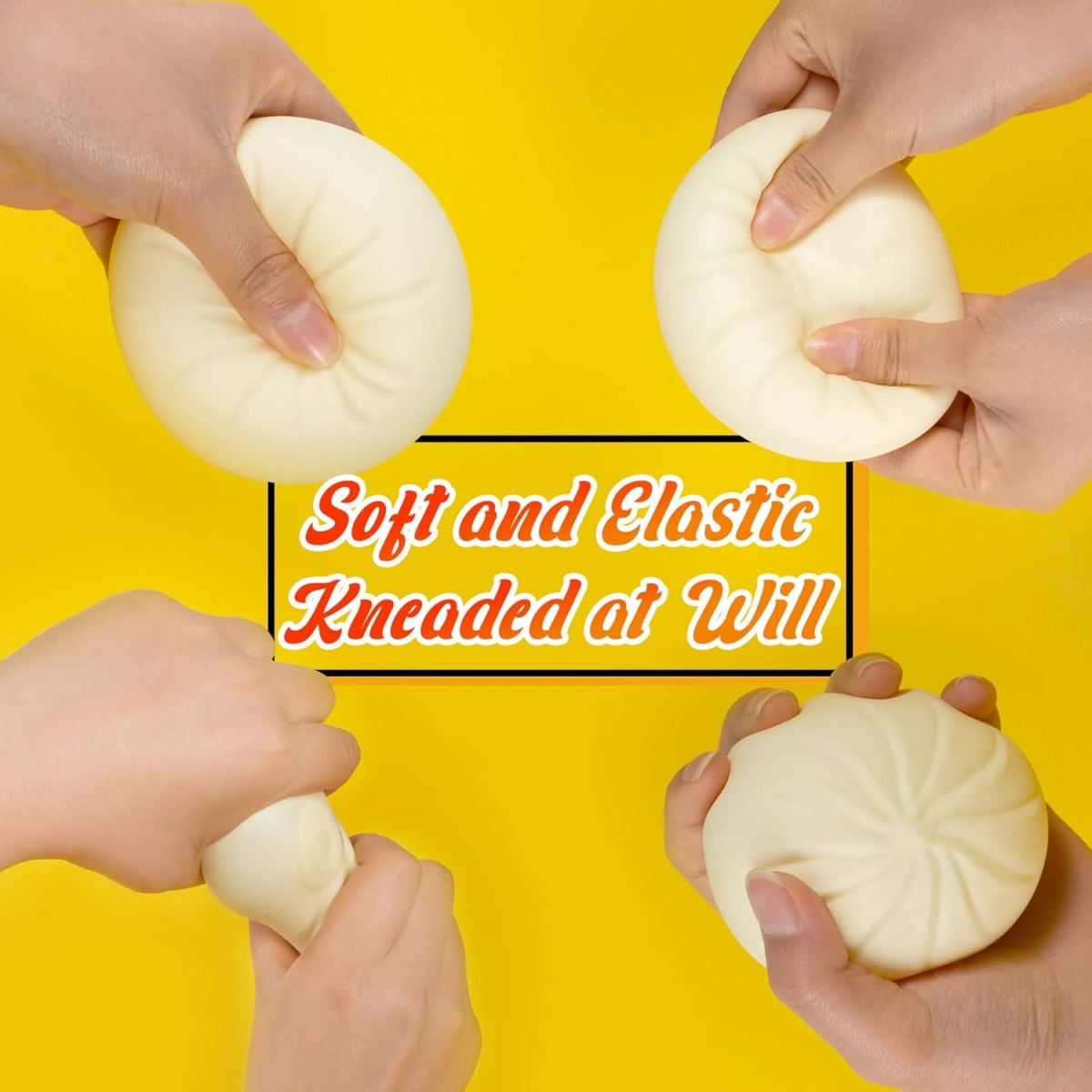 Squishy Παιχνίδι Anti-Stress Bao Bun 039633 - Image 6