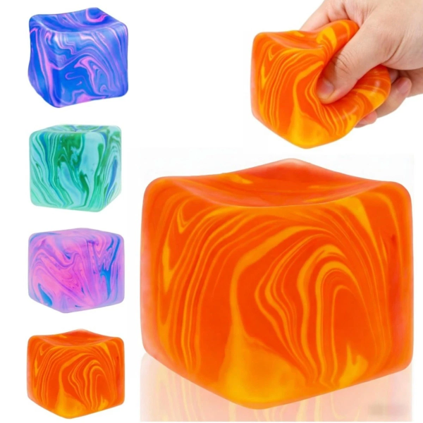 Squishy Παιχνίδι Anti-Stress Κύβος Cube Squeeze
