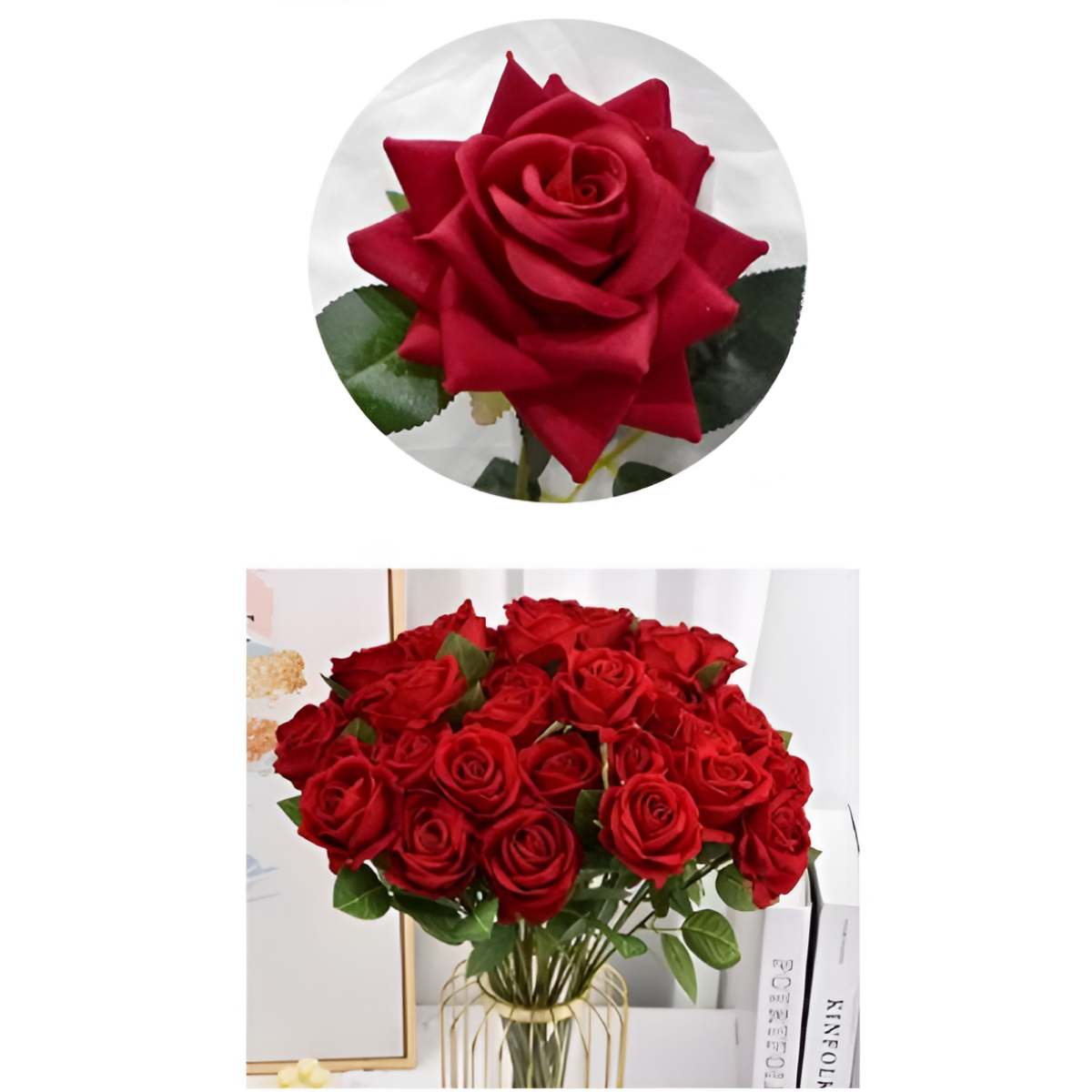 Τεχνητό Διακοσμητικό Λουλούδι 62cm 88080