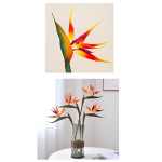 Τεχνητό Διακοσμητικό Λουλούδι 90cm 87393 - Image 2