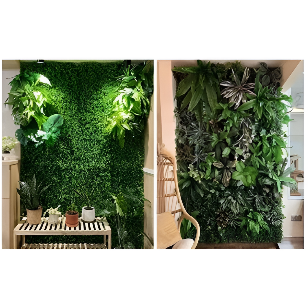 Τεχνητό Διακοσμητικό Πάνελ Φυλλωσιάς 60x40cm 88362