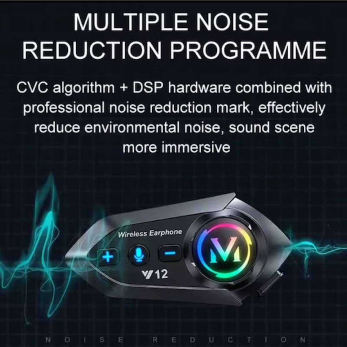 Y12 Bluetooth Ενδοεπικοινωνία Κράνους Μηχανής IPX6