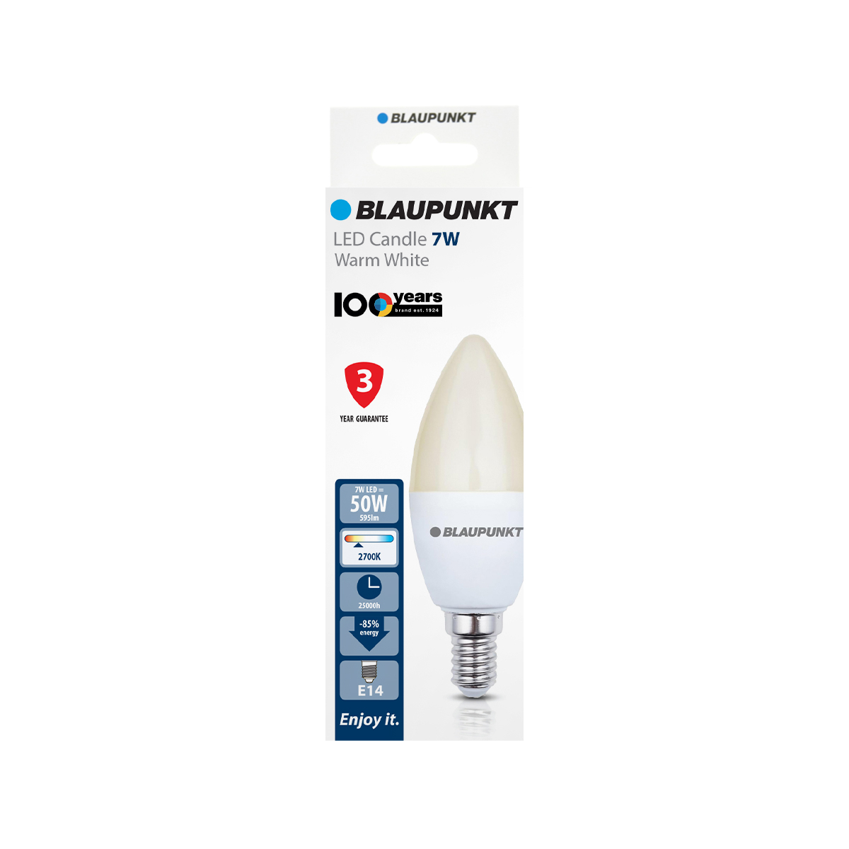 BLAUPUNKT - E14-7W-WW - Λευκό - Image 2