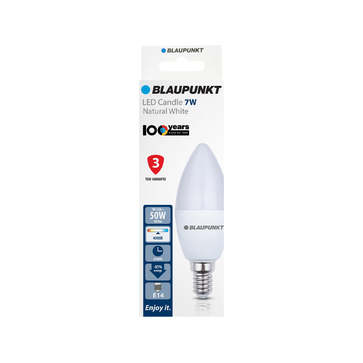 BLAUPUNKT - E14-7W-NW - Λευκό - Image 2