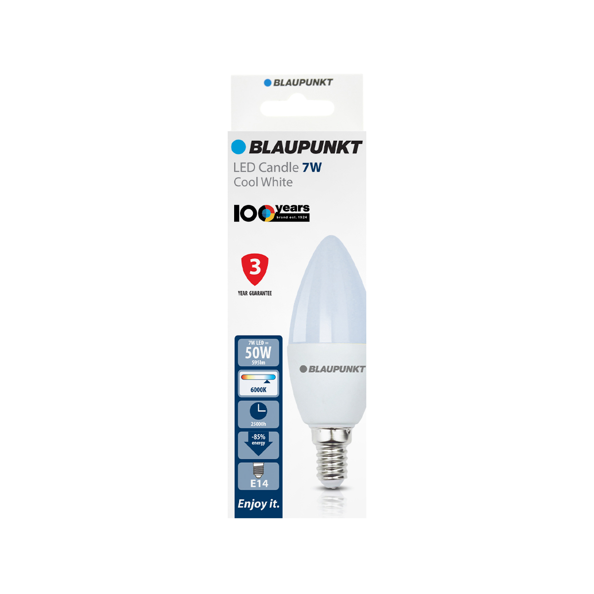 BLAUPUNKT - E14-7W-CW - Λευκό - Image 2