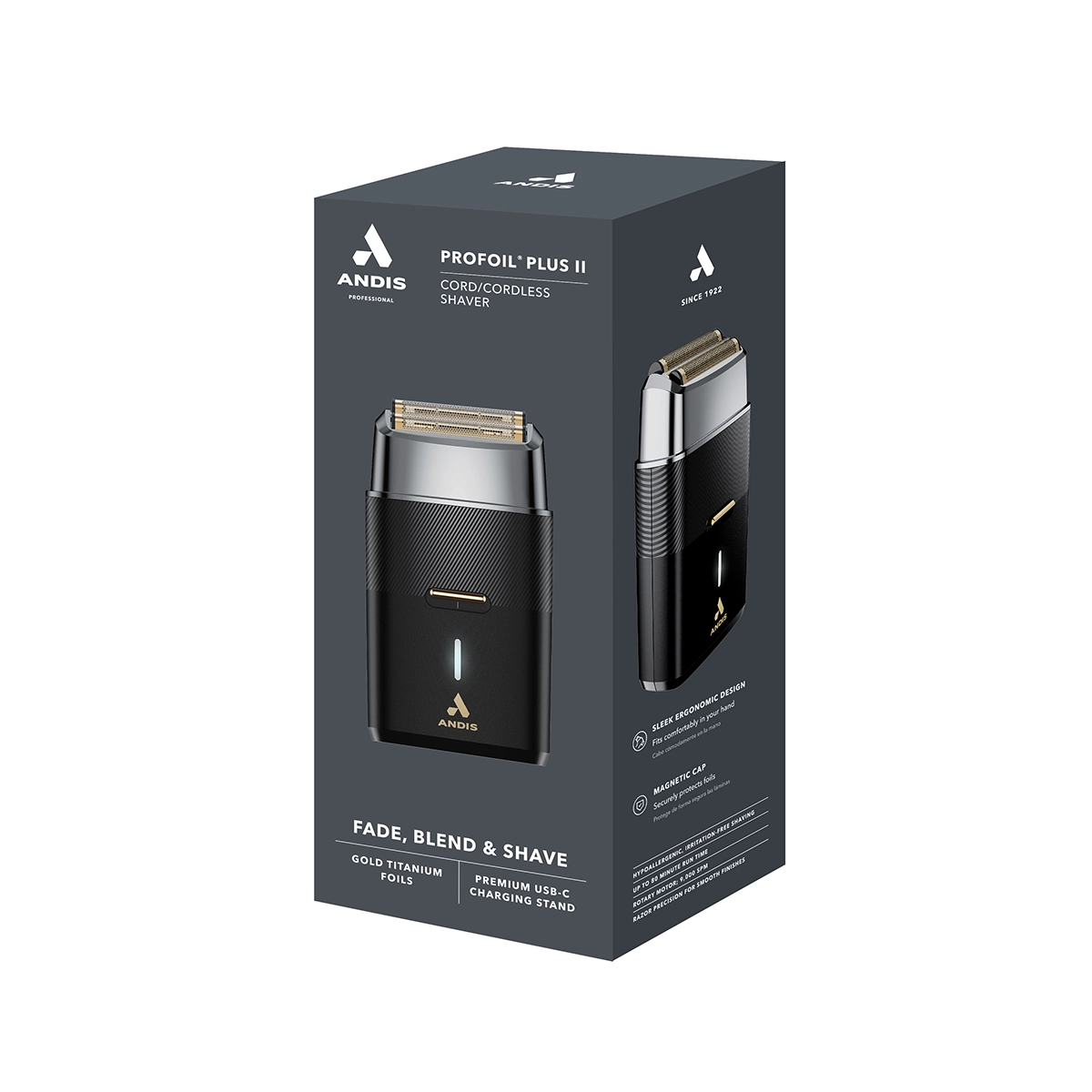 ANDIS - PROFOIL PLUS II TS-3 #563614 - Μαύρο - Image 2