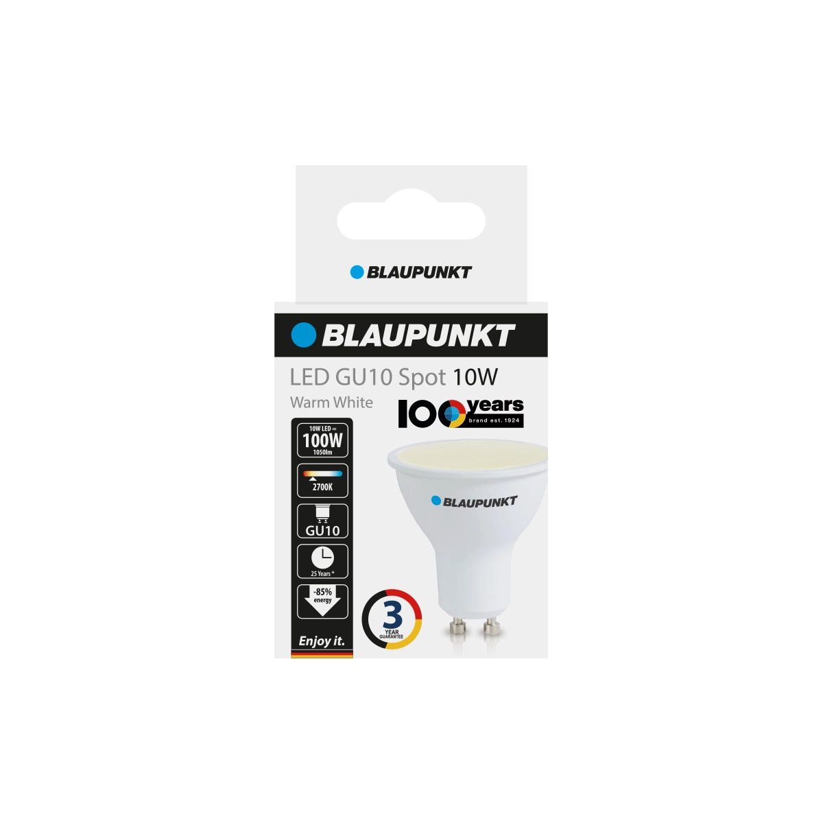 BLAUPUNKT - GU10-10W-WW - Λευκό - Image 2