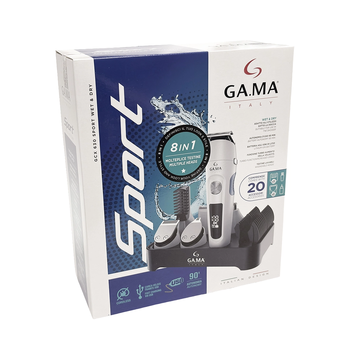 GAMA - GCX630 W&L BG - Λευκό - Image 2