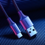 Ugreen Καλώδιο Φόρτισης USB-A σε Type C QC 3.0 3A 1m Μαύρο US288 60126 - Image 3