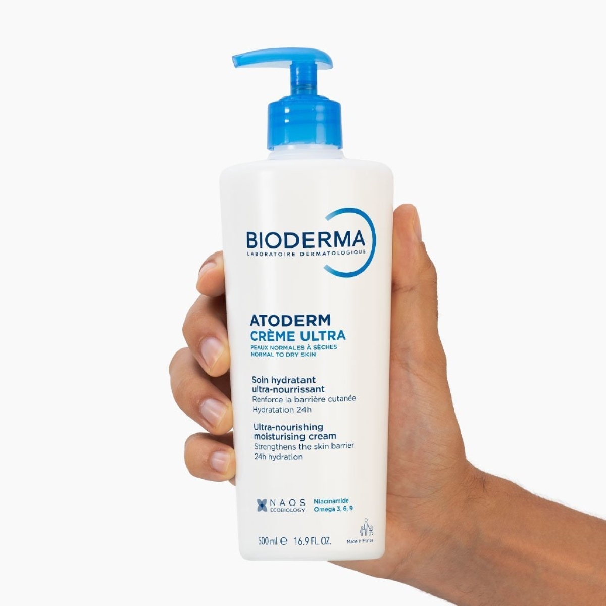 Bioderma Atoderm Creme Ultra Ενυδατική Κρέμα Σώματος για Κανονικό προς Ξηρό Δέρμα 500ml - Image 2