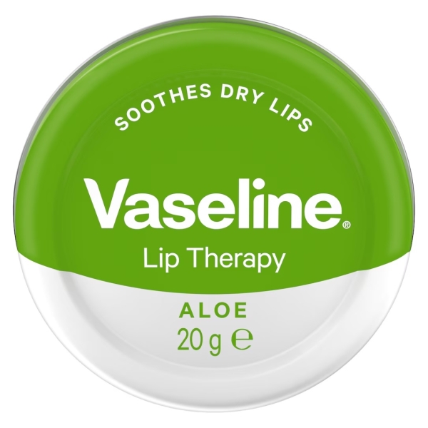 Vaseline Lip Therapy Lip Balm για Σκασμένα Χείλη Aloe 20gr