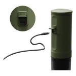 OUTIN NANO Επαναφορτιζόμενη Φορητή Μηχανή Espresso 20bar 12V/24V 80ml Forest Green OTEM-01-FG - Image 2