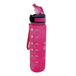 FITPADDY Αθλητικό Παγούρι Πλαστικό FUCHSIA MOTIVATIONAL WATER BOTTLE 1L NQ9687 - Image 2