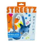 STREETZ Παιδικά Ακουστικά Κεφαλής Bluetooth, Μικρόφωνο, Μπλε BT20-BLU - Image 3