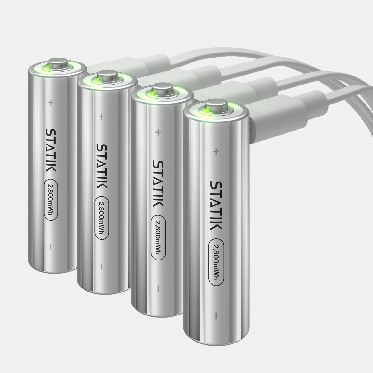 STATIK Επαναφορτιζόμενες Μπαταρίες AAA 4-PACK PUP-0110-4QTY - Image 2