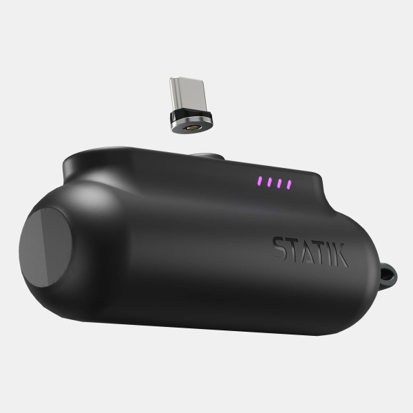 STATIK SNAP-N-CHARGE Universal Powerbank 10W PUP-0373-V2-BLK