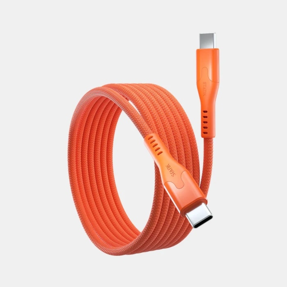 STATIK MAGSTACK PRO Καλώδιο Φόρτισης USB-C σε USB-C 1m (3,3ft) Blaze Orange PUP-0550-3FT-ORG - Image 2